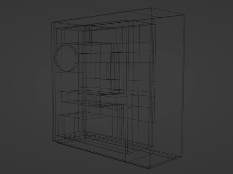 Omen 30L Gaming pc 3D Model