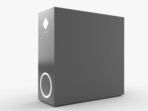 Omen 30L Gaming pc 3D Model