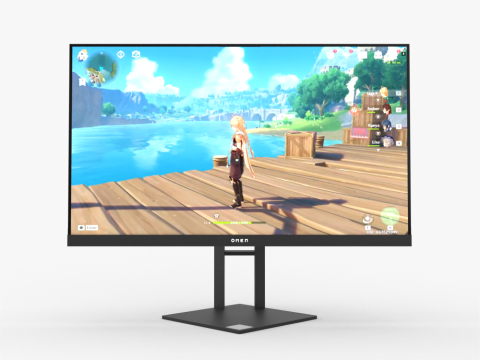 Omen Gaming pack 3D 模型