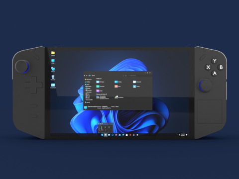 Handheld Gaming PC 3D 模型