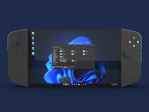 Handheld Gaming PC 3D Model
