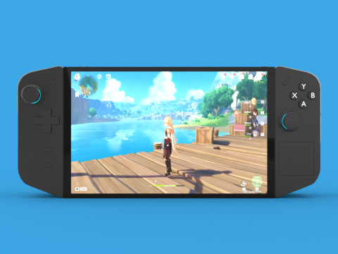 Handheld Gaming PC 3D 模型