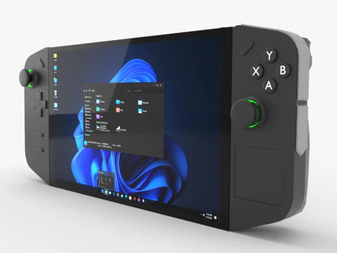 Handheld Gaming PC 3D Model