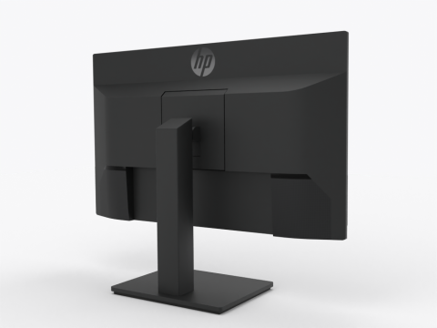 HP Computer Monitor 3D Model