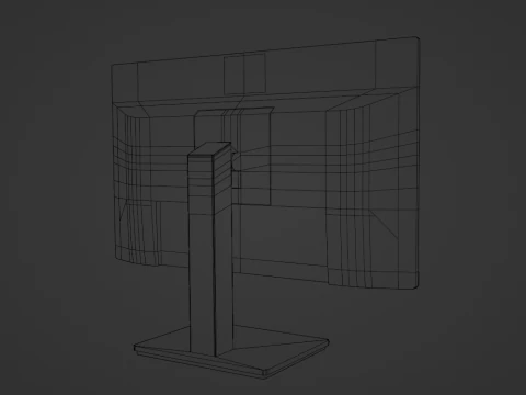 Monitor de computador HP Modelo 3D