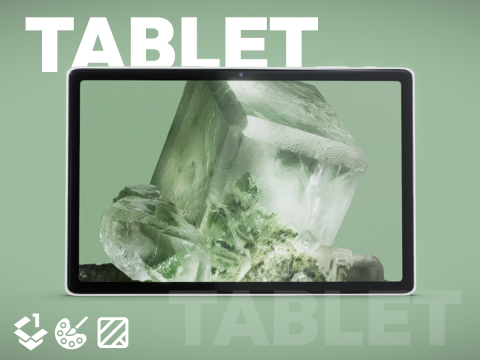 Tablet - Low Poly Modello 3D