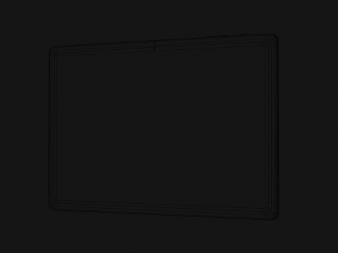 Tablet - Low Poly Modelo 3D