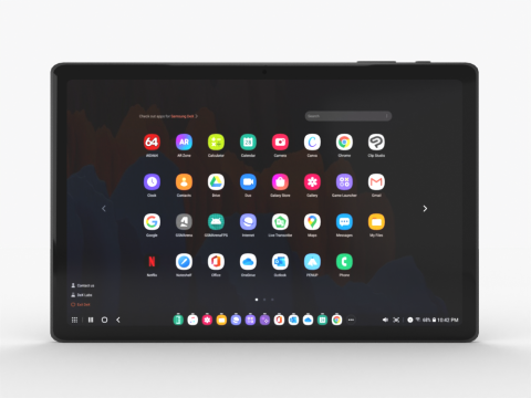 Samsung Tab A8 tablet 3D Model