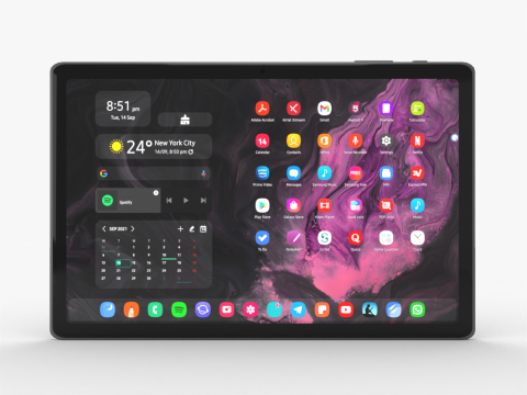 Samsung Tab A8 tablet 3D Model