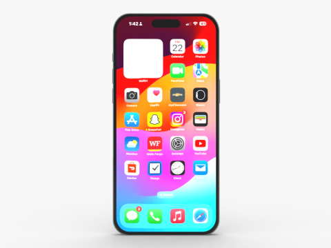 IPhone 15 Pro Max 3D मॉडल