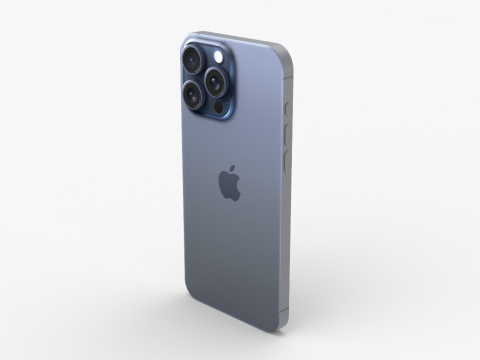 IPhone 15 Pro Max 3D मॉडल