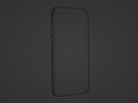 IPhone 15 Pro Max 3D मॉडल