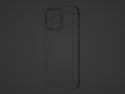 IPhone 15 Pro Max 3D मॉडल