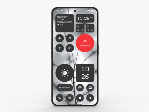 Nothing Phone 2 Modelo 3D