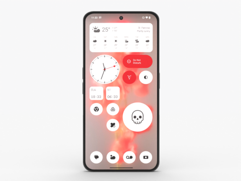 Nothing Phone 2 Modelo 3D