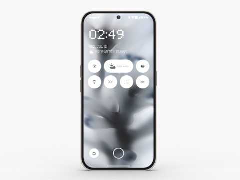 Nothing Phone 2a Modello 3D