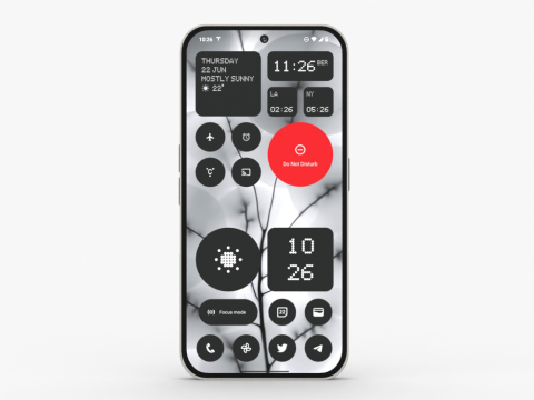 Nothing Phone 2a Modello 3D