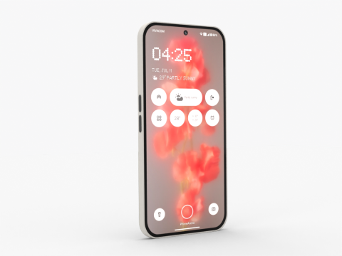 Nothing Phone 2a Modello 3D