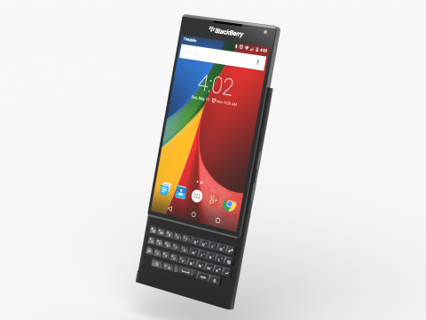 Blackberry Priv Phone 3D 模型