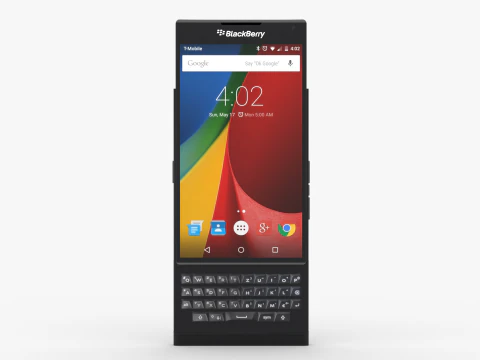 Blackberry Priv Phone 3D Model