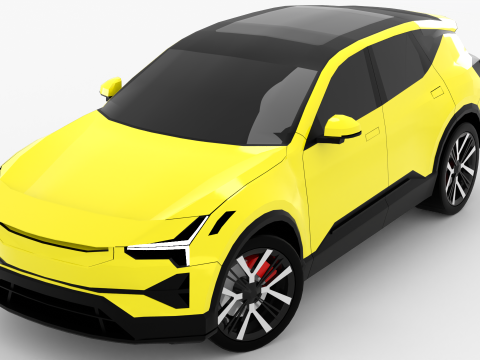 Polestar 3 SUV 3D 模型