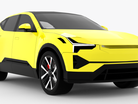 Polestar 3 SUV 3D 模型