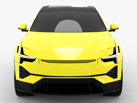 Polestar 3 SUV 3D 模型