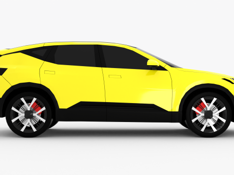 Polestar 3 SUV 3D 模型