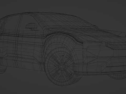 Polestar 3 SUV 3D 模型