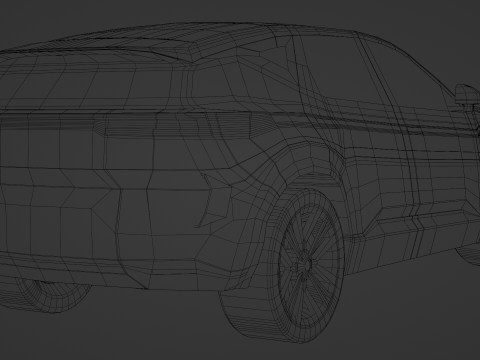 Polestar 3 SUV 3D 模型