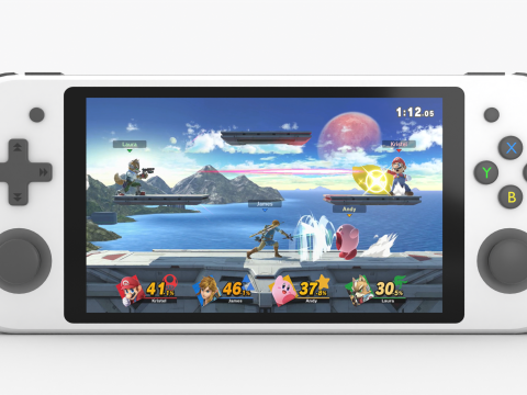 Handheld Console - Low Poly Modelo 3D