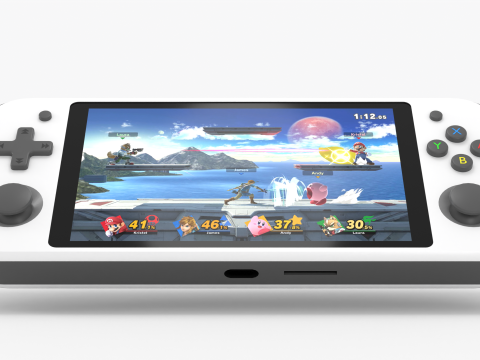 Handheld Console - Low Poly Modelo 3D