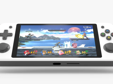 Handheld Console - Low Poly 3D Model