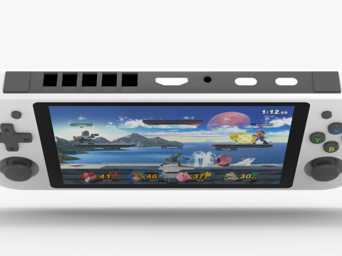 Handheld Console - Low Poly Modelo 3D