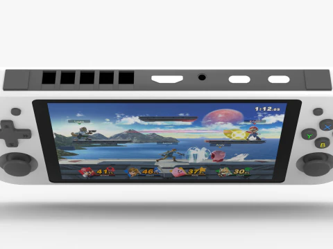 Handheld Console - Low Poly 3D Model