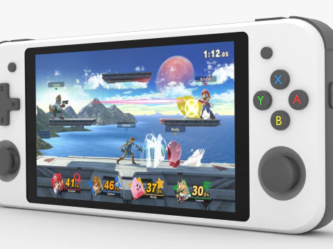 Handheld Console - Low Poly 3D Model