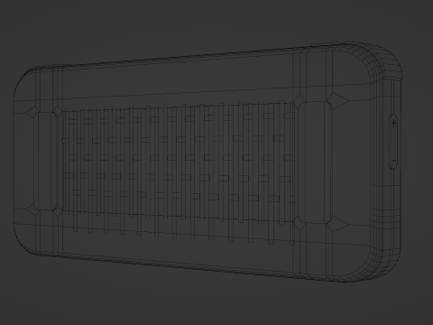 Handheld Console - Low Poly Modelo 3D