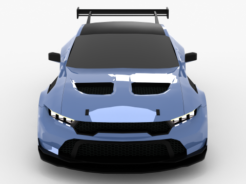Mustang GTD 3D 모델