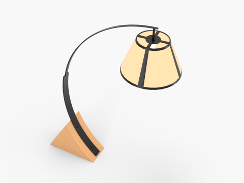 Floor Lamp Minimalist 3D Model
