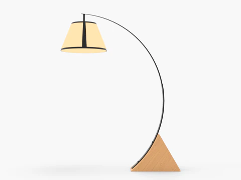 Floor Lamp Minimalist 3D Model