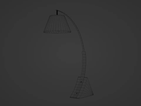 Floor Lamp Minimalist 3D Model