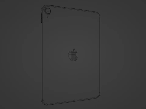 Apple iPad 10th Gen 3D Model