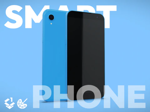 Teléfono inteligente genérico Modelo 3D