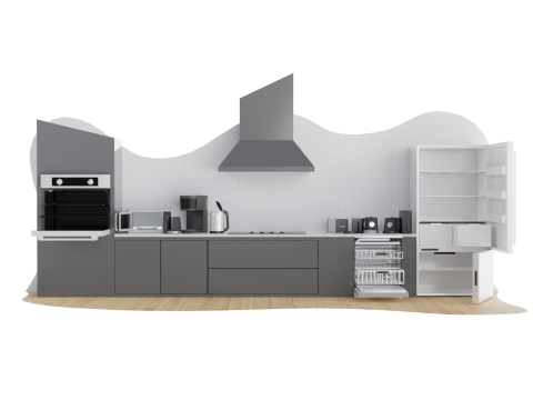 Kitchen Appliances Pack Modelo 3D