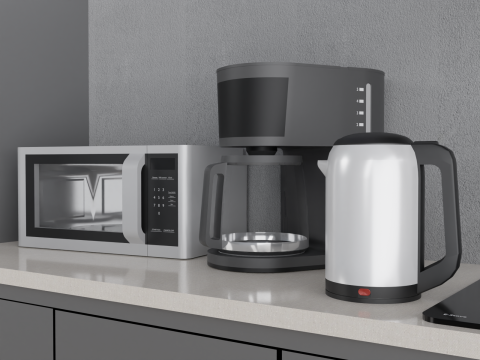 Kitchen Appliances Pack Modelo 3D