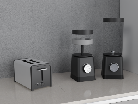 Kitchen Appliances Pack Modelo 3D