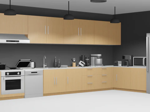Kitchen Pack 3D Model