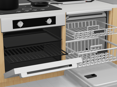 Kitchen Pack 3D Model