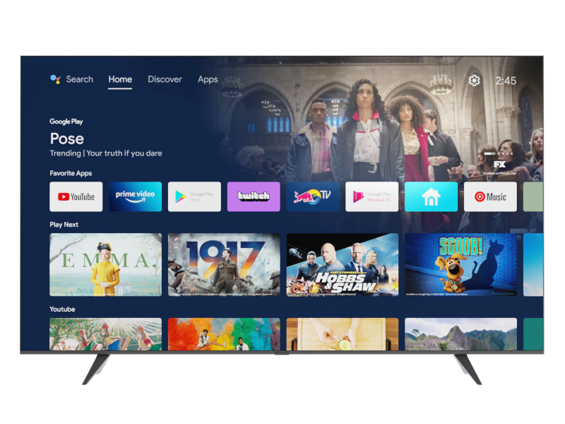 Smart TV with 3 Different stands Modèle 3D .c4d .max .obj .3ds .fbx .stl .blend 