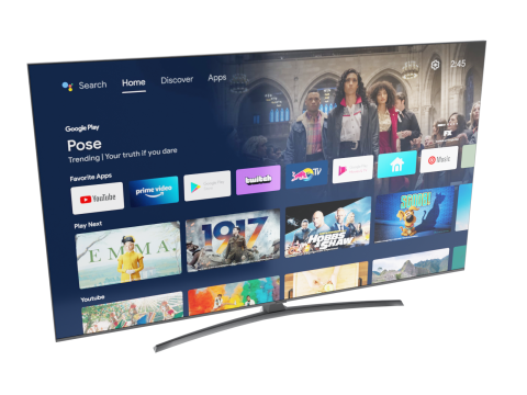 Smart TV with 3 Different stands Modèle 3D